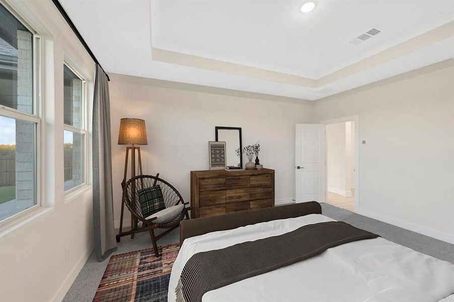 Furnished interior view inside a new home in Elevon, Lavon (Image 9).