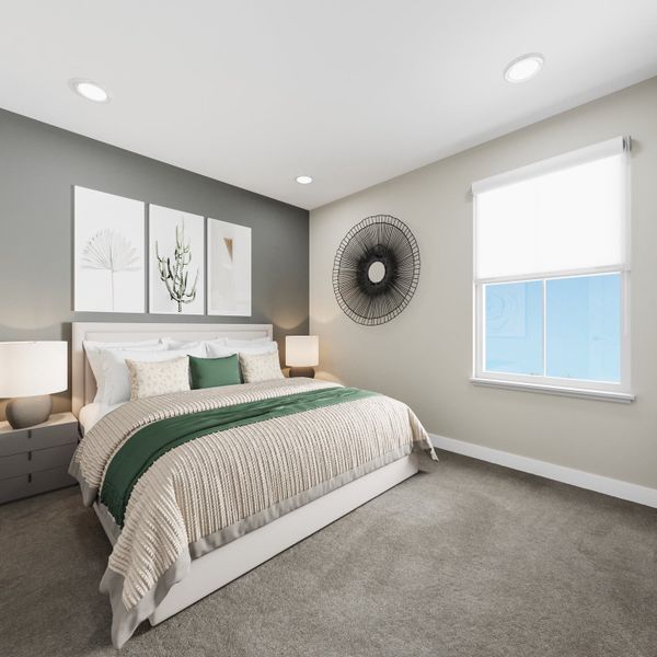 Furnished interior view inside a new home in Lake Bluff, Greeley (Image 15).