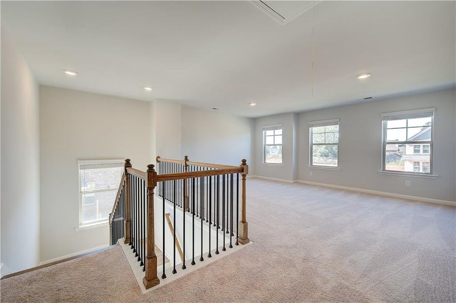 Spacious, unfurnished interior of a new home in Brighton, Locust Grove (Image 15). Spacious, unfurnished interior of a new home in Brighton, Locust Grove (Image 15).
