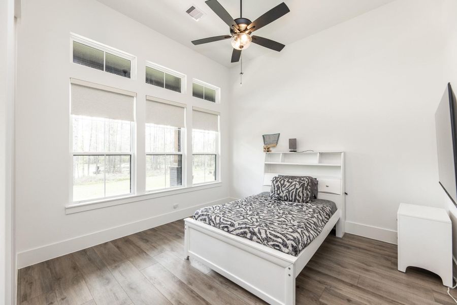 Furnished interior view inside a new home in , Willis (Image 28).