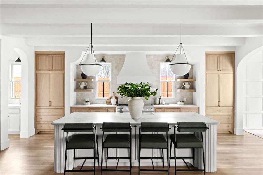 Furnished interior view inside a new home in , Dallas (Image 14).