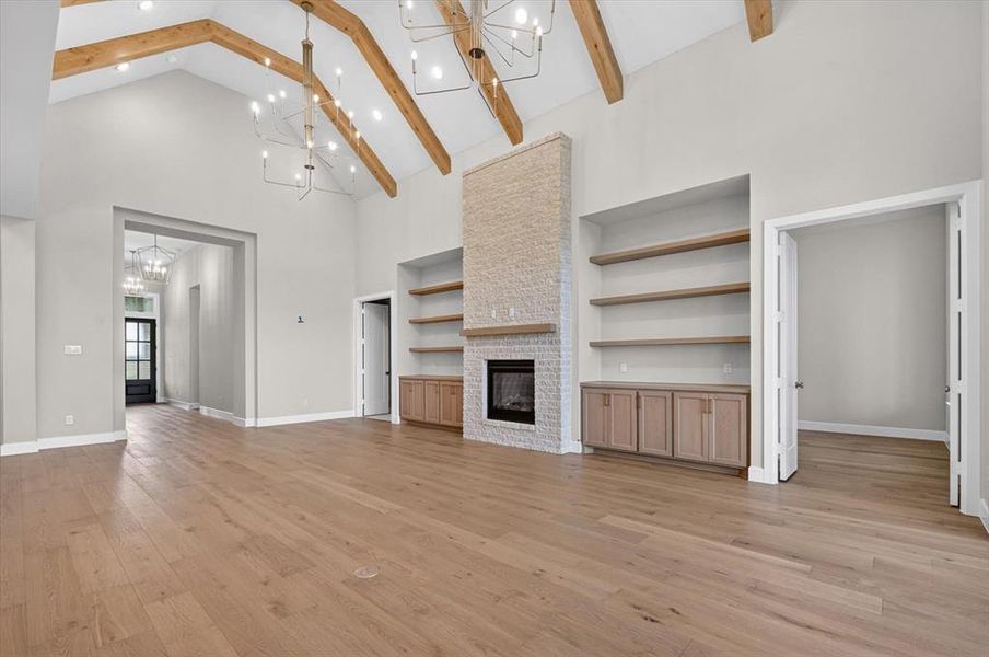 Spacious, unfurnished interior of a new home in The Parks at Wilson Creek, Celina (Image 12).