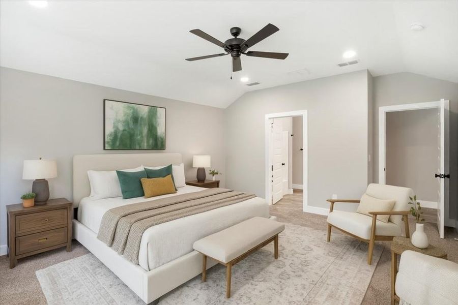 Furnished interior view inside a new home in , Lindale (Image 13).