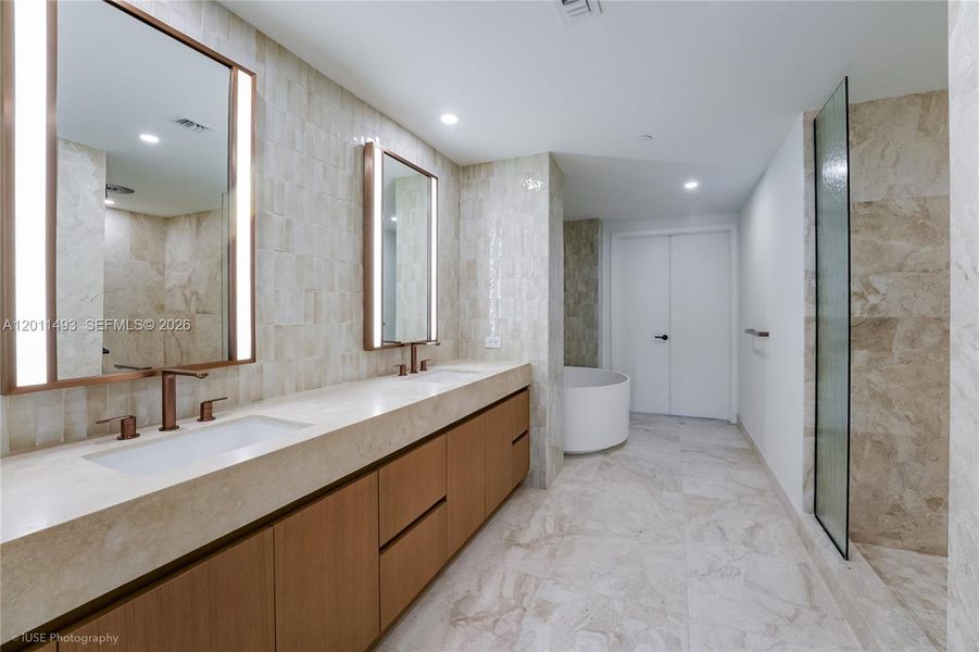 Furnished interior view inside a new home in , Bay Harbor Islands (Image 15).