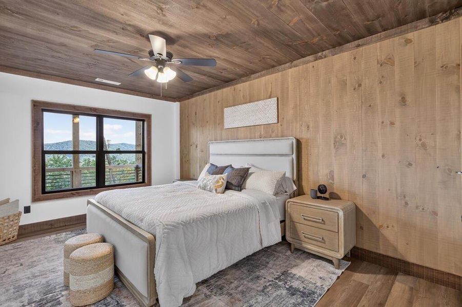 Furnished interior view inside a new home in , Blue Ridge (Image 54).