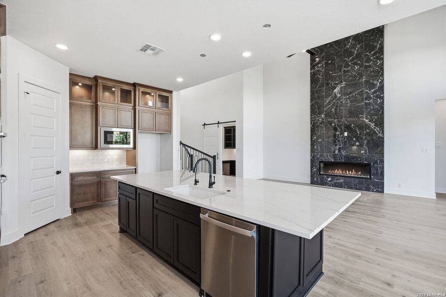 Furnished interior view inside a new home in Prominence Urban, San Antonio (Image 9).