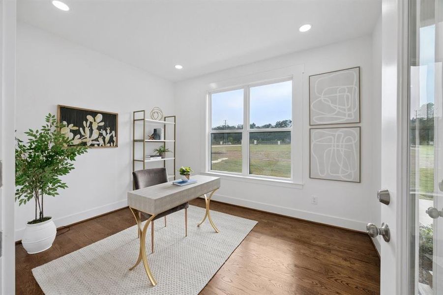 Furnished interior view inside a new home in , Wills Point (Image 14). Furnished interior view inside a new home in , Wills Point (Image 14).