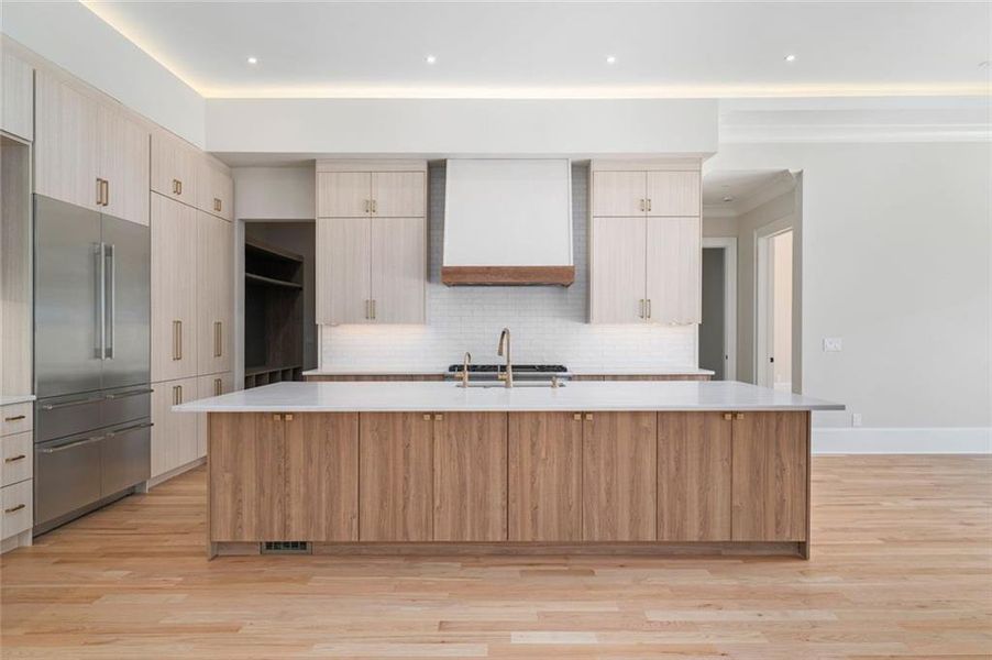 Furnished interior view inside a new home in , Marietta (Image 3).