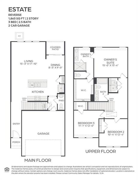 Our new Estate floor plan features a wonderful main floor open concept design with covered back patio plus nicely sized bedrooms upstairs. Our new Estate floor plan features a wonderful main floor open concept design with covered back patio plus nicely sized bedrooms upstairs.