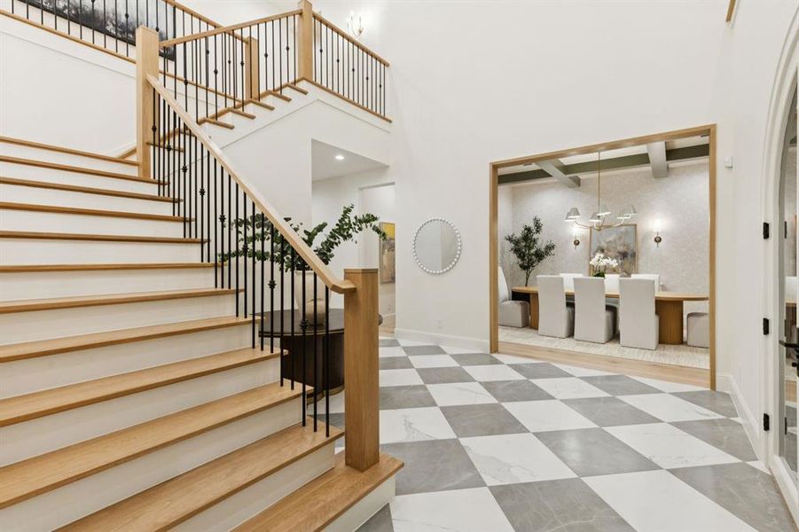 Furnished interior view inside a new home in , Dallas (Image 3). Furnished interior view inside a new home in , Dallas (Image 3).