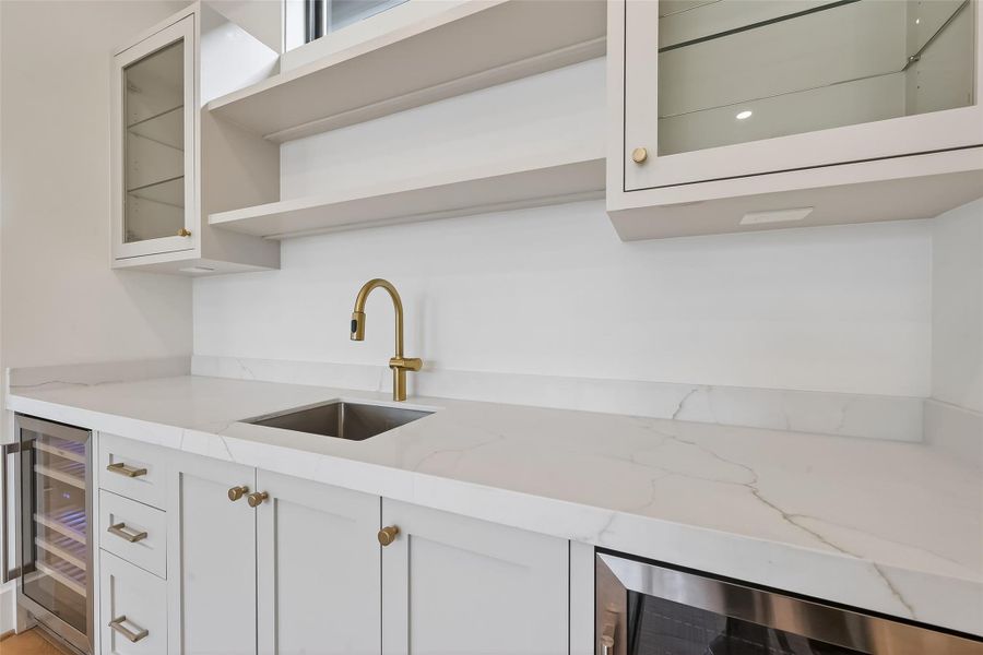 Furnished interior view inside a new home in , Houston (Image 12).