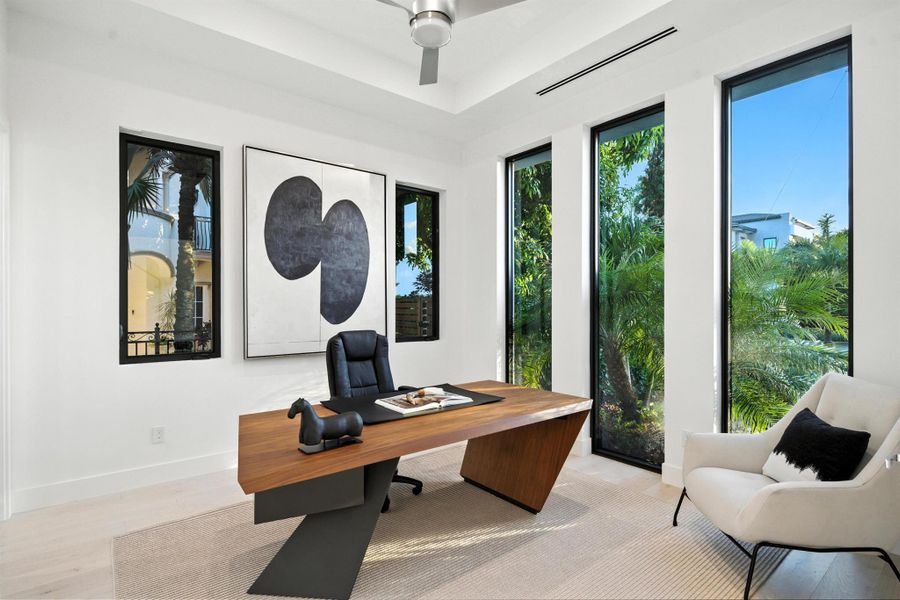 Furnished interior view inside a new home in , Boca Raton (Image 9).