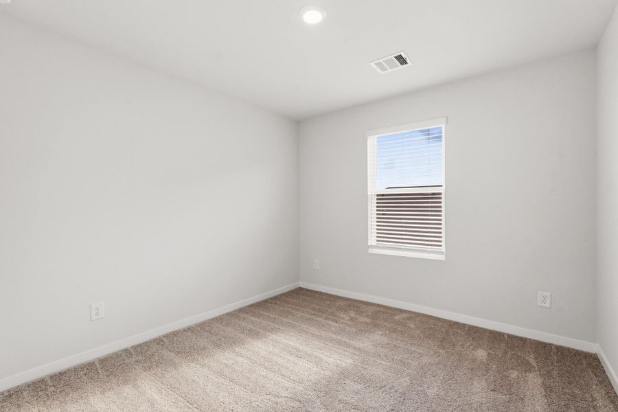 Spacious, unfurnished interior of a new home in Sanford Farms, Waller (Image 16). Spacious, unfurnished interior of a new home in Sanford Farms, Waller (Image 16).