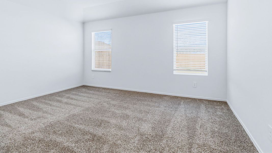 Representative unfurnished interior of a home built from the The Easton by D.R. Horton in Wayside, Uhland (Image 19).