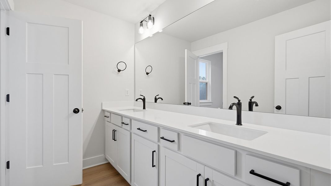 Furnished interior view inside a new home in Barton Hollow Single Family Homes, Fountain Inn (Image 26).