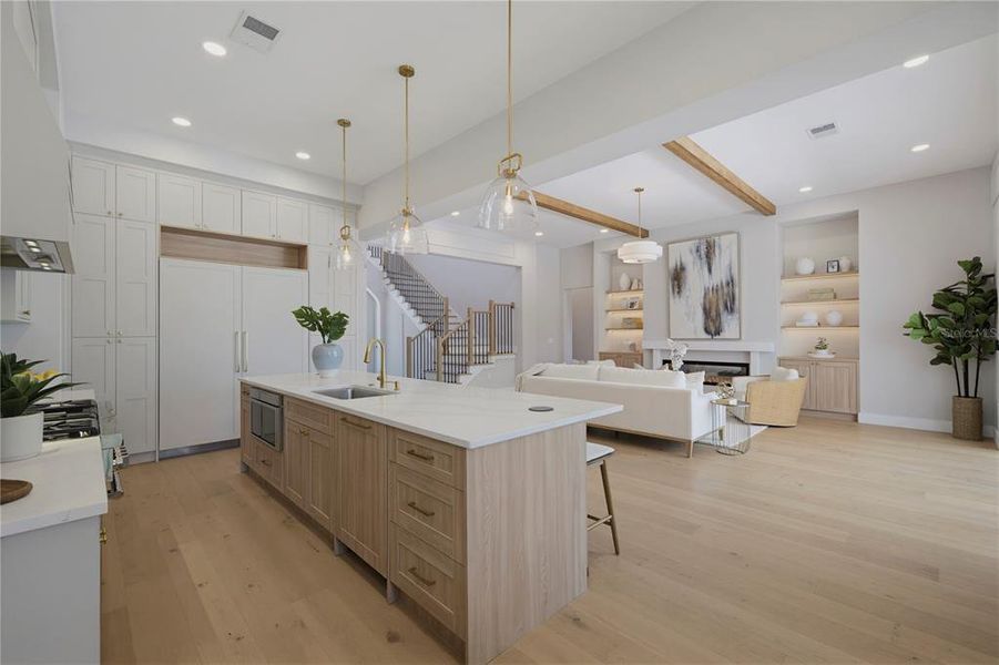 Furnished interior view inside a new home in , Winter Park (Image 13).