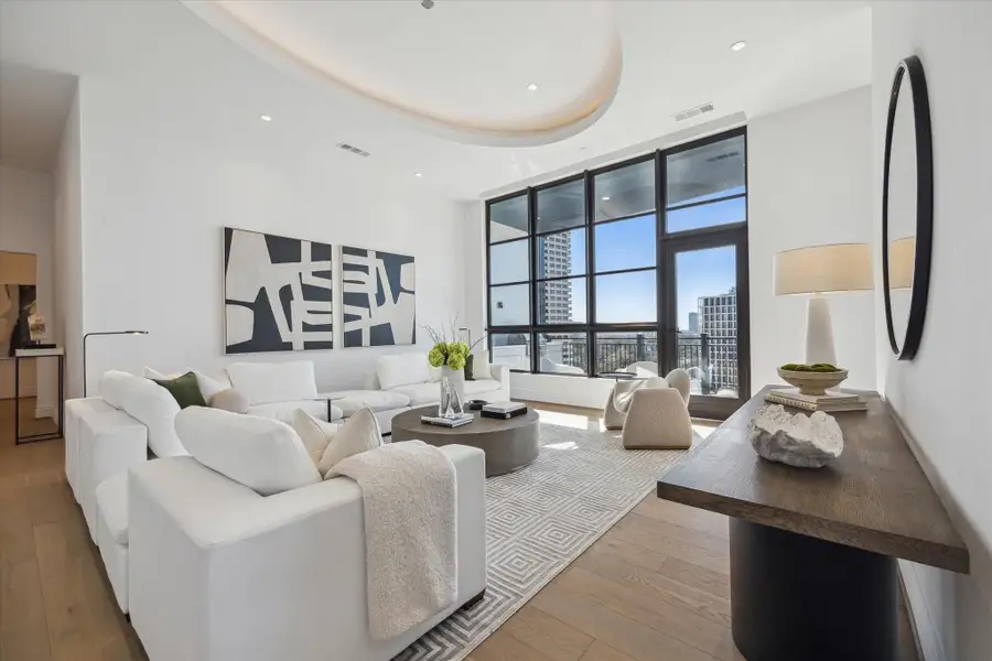 Furnished interior view inside a new home in , Houston (Image 4).