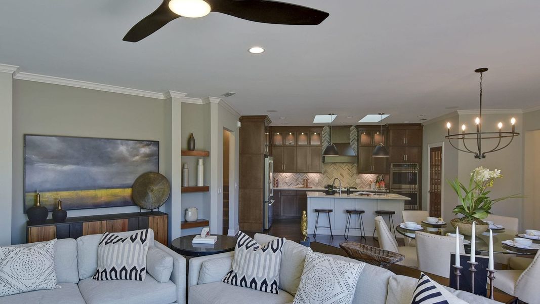 Representative furnished interior of a home built from the Promenade by Epcon Communities in The Courtyards at Lupton Village, Fort Lupton (Image 13). Representative furnished interior of a home built from the Promenade by Epcon Communities in The Courtyards at Lupton Village, Fort Lupton (Image 13).