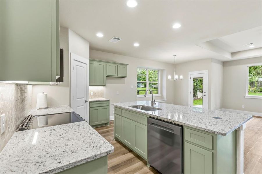 Furnished interior view inside a new home in , Sherman (Image 15).