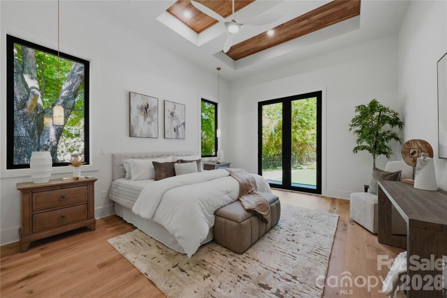 Furnished interior view inside a new home in , Cornelius (Image 40).