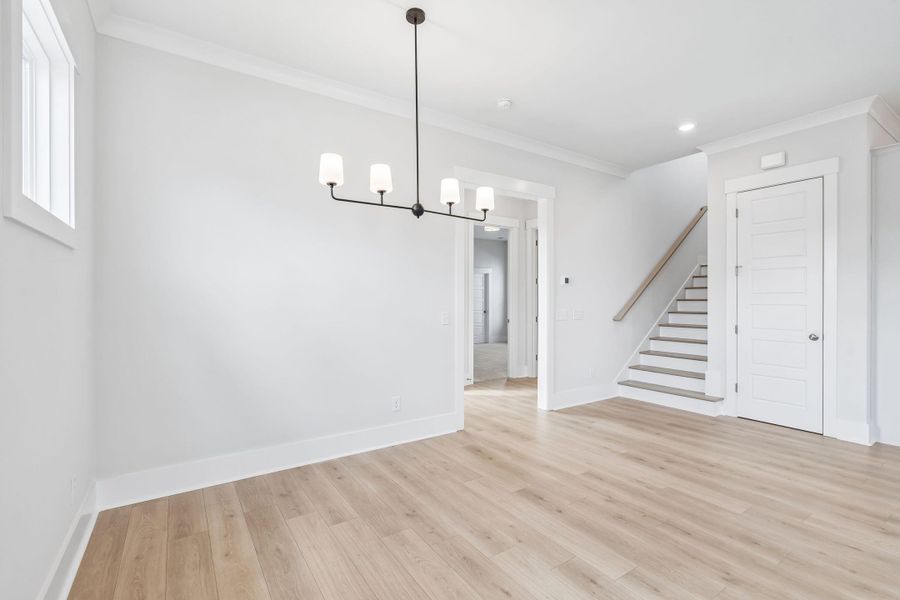 Spacious, unfurnished interior of a new home in Nexton, Summerville (Image 13). Spacious, unfurnished interior of a new home in Nexton, Summerville (Image 13).