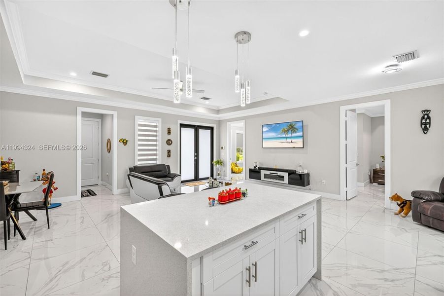 Furnished interior view inside a new home in , Naples (Image 7).
