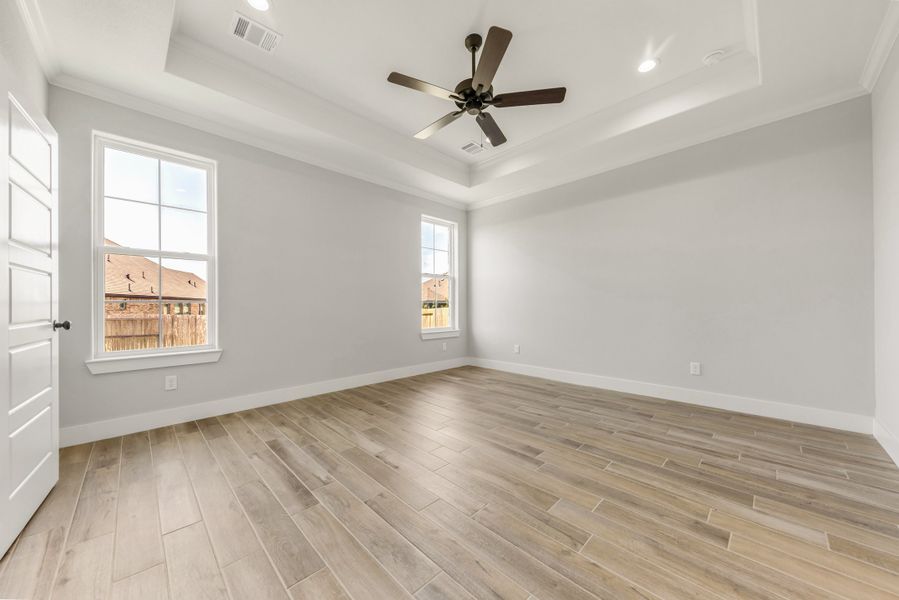 Representative unfurnished interior of a home built from the The Maggie by Reece Homes in Harvest Meadows, Bryan (Image 24).