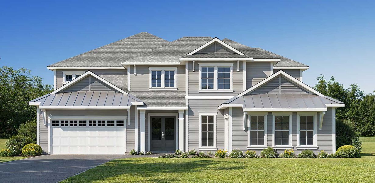 Representative exterior photo of a completed home built from the EMORY by MasterCraft Builder Group in Madeira, St. Augustine, FL (Image 1). Representative exterior photo of a completed home built from the EMORY by MasterCraft Builder Group in Madeira, St. Augustine, FL (Image 1).
