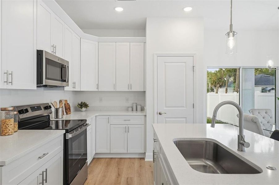 Furnished interior view inside a new home in , Sanford (Image 12).