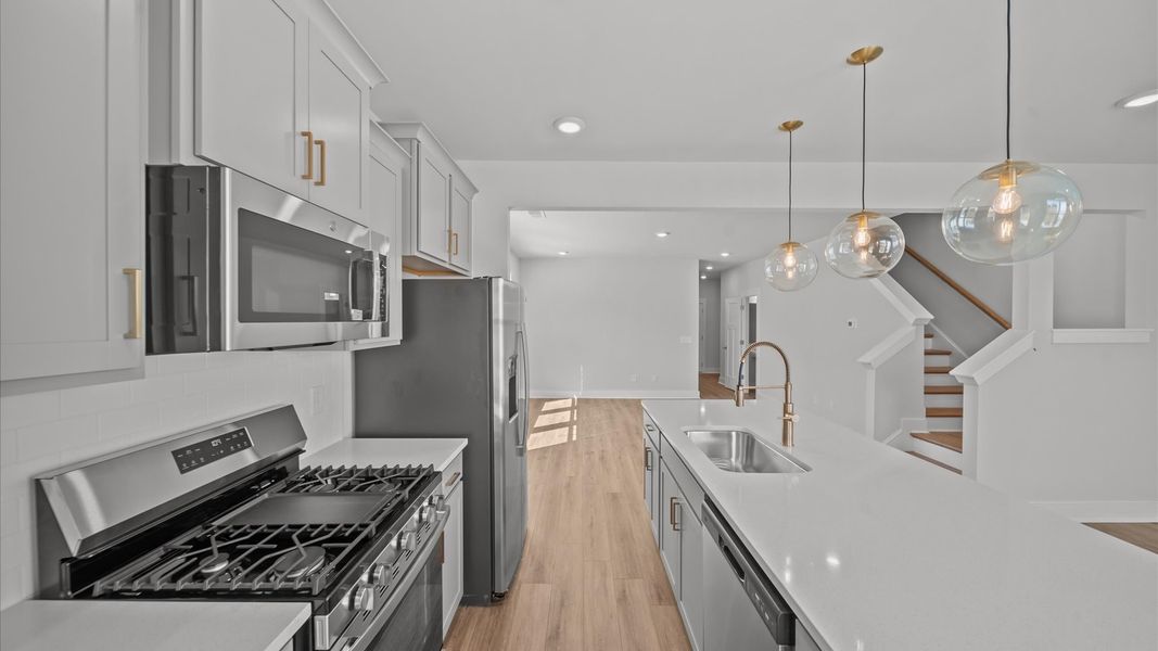 Furnished interior view inside a new home in Tyger Ridge, Moore (Image 13).