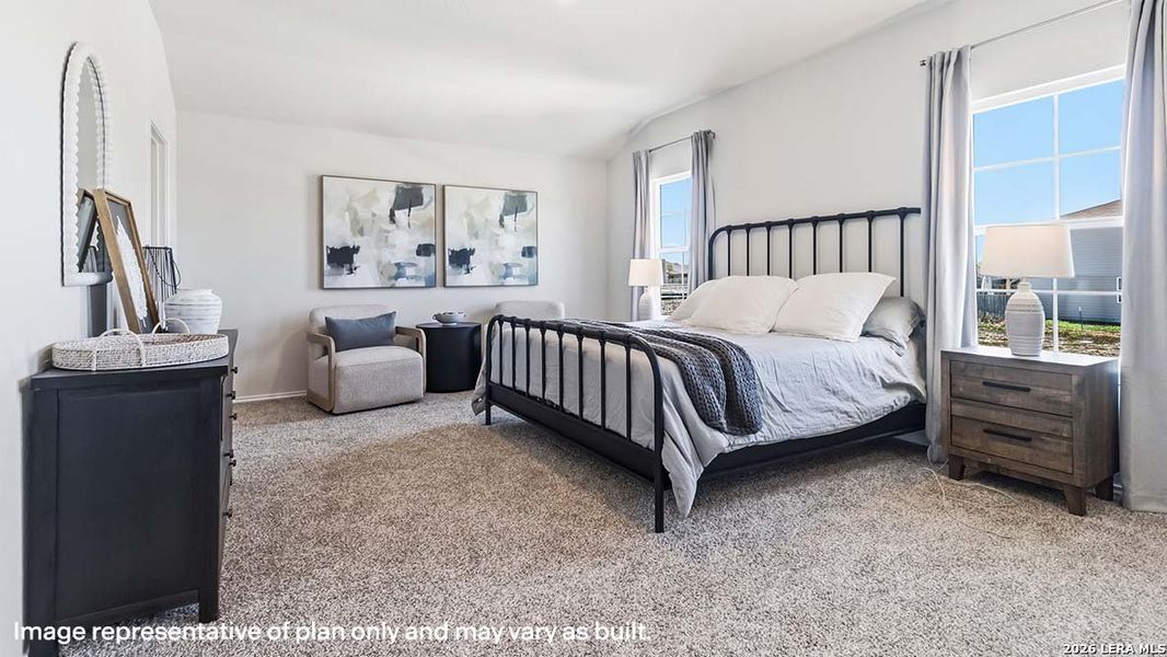 Furnished interior view inside a new home in Riverstone at Westpointe, San Antonio (Image 9).