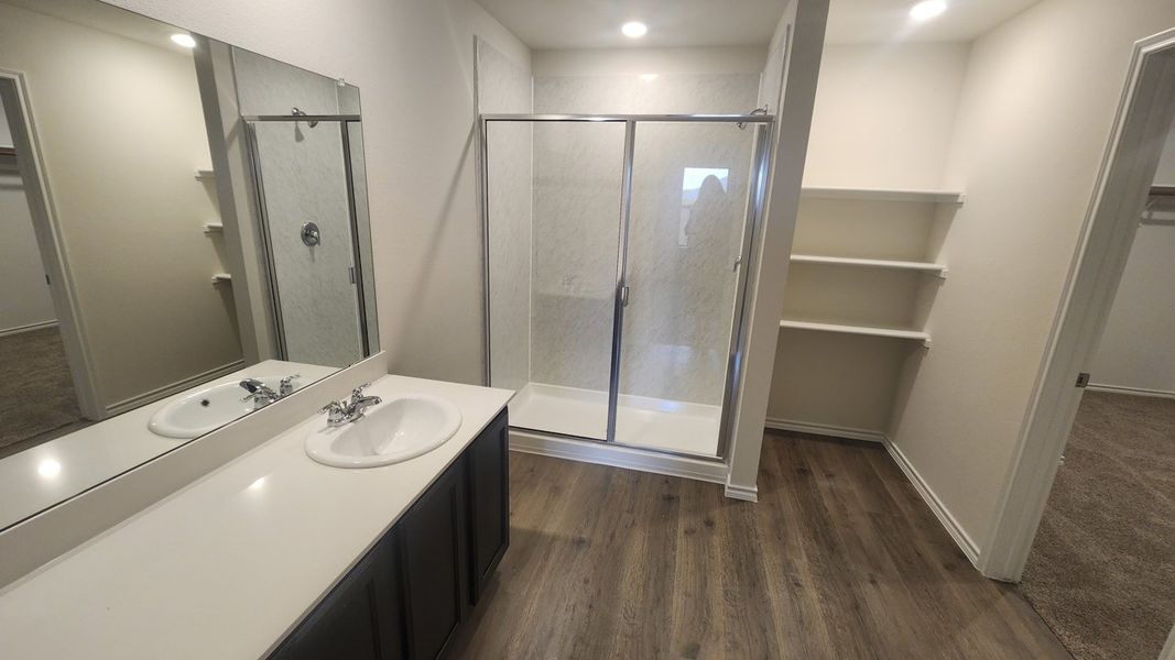 Representative furnished interior of a home built from the Irving by D.R. Horton in Northspur, Terrell (Image 6).