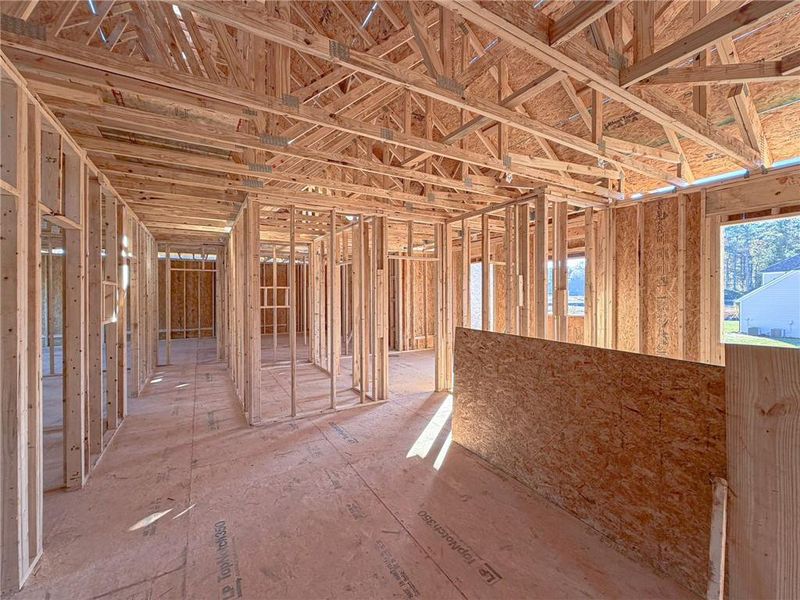 In-progress construction of a new home in Ashbury Commons, Powder Springs, GA (Image 39).