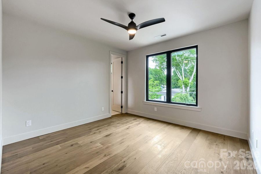 Secondary Bedroom - front of the home