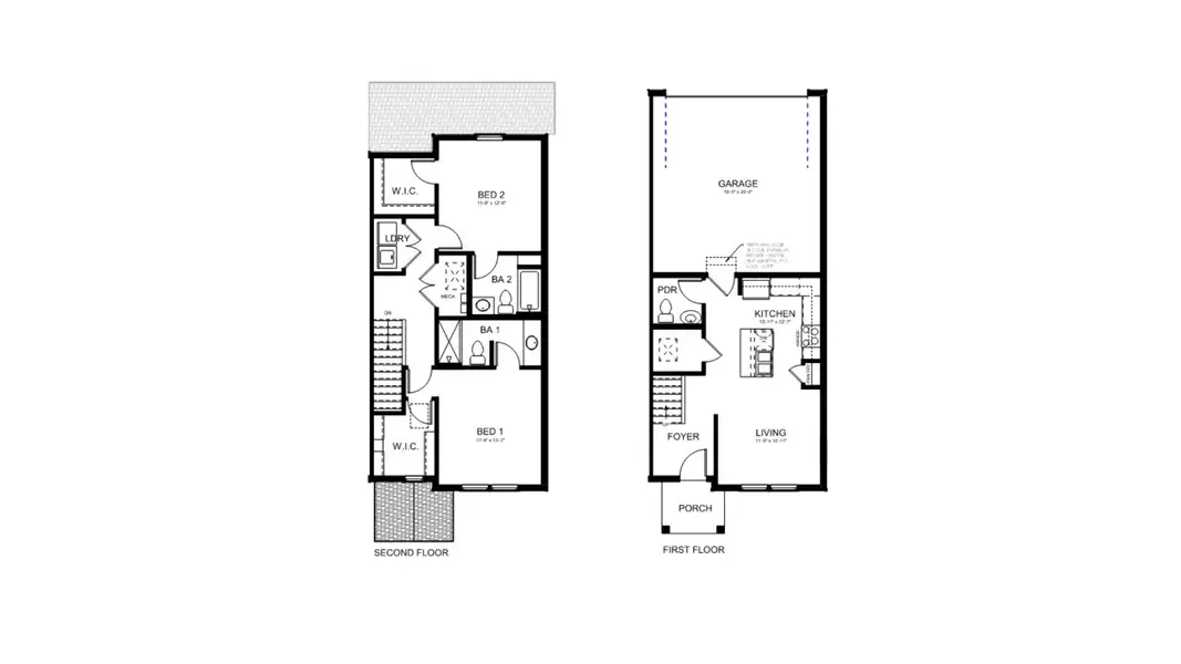 2D floor plan layout of this home in Vista Meadows, Fort Lupton, CO (Image 3).