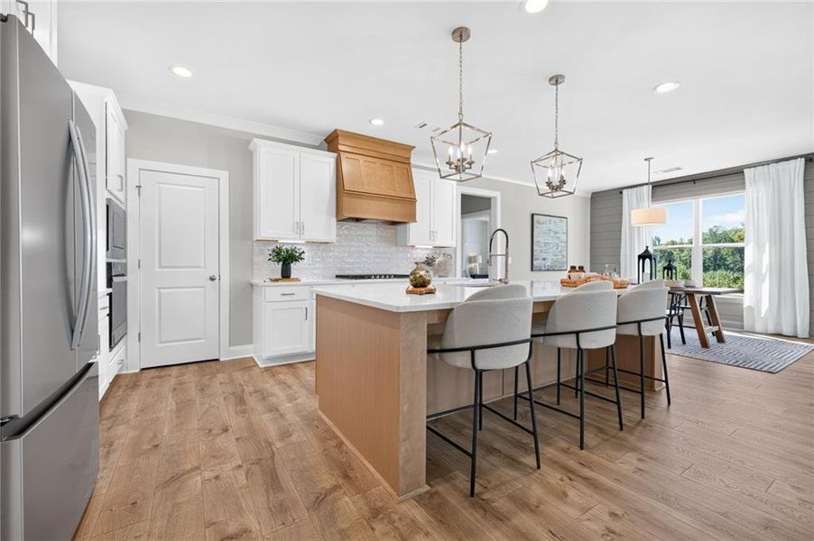 Furnished interior view inside a new home in , Jefferson (Image 9).