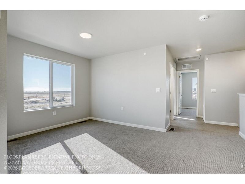Spacious, unfurnished interior of a new home in Baseline, Broomfield (Image 28).