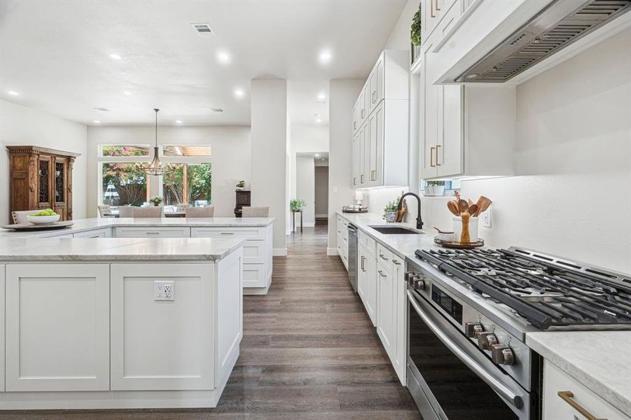 Furnished interior view inside a new home in , Highland Village (Image 8).