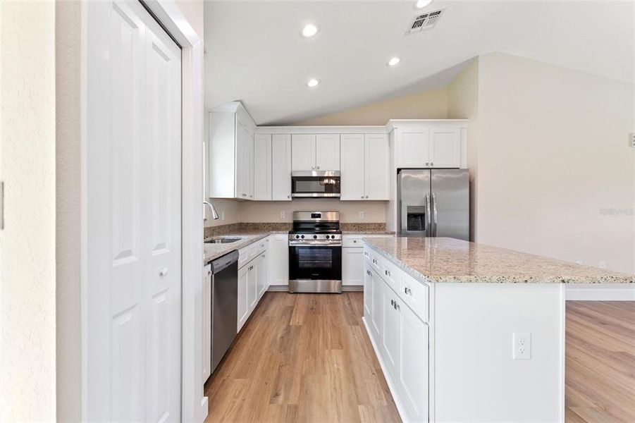 Furnished interior view inside a new home in , Indian Lake Estates (Image 7).