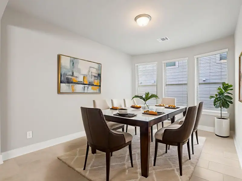 Furnished interior view inside a new home in Kallison Ranch, San Antonio (Image 3). Furnished interior view inside a new home in Kallison Ranch, San Antonio (Image 3).