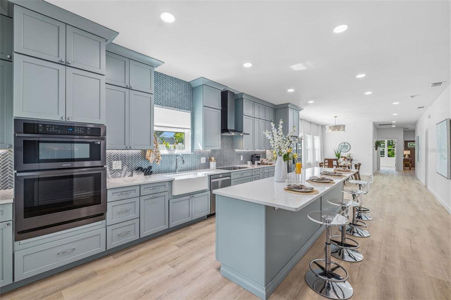 Furnished interior view inside a new home in , St. Petersburg (Image 11).