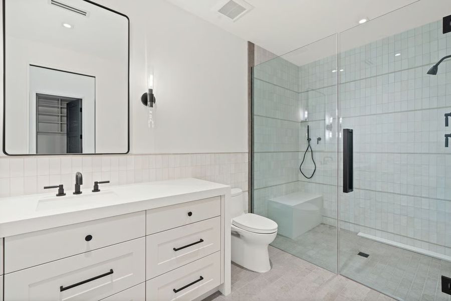 Representative furnished interior of a home built from the Hummingbird by BedBrock Developers in Bird Street Estates, Paradise Valley (Image 77).