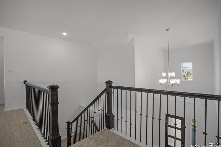 Spacious, unfurnished interior of a new home in Stillwater Ranch, San Antonio (Image 31). Spacious, unfurnished interior of a new home in Stillwater Ranch, San Antonio (Image 31).