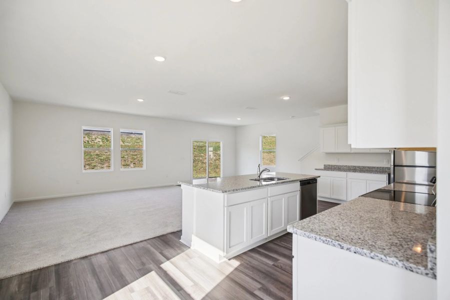 Representative furnished interior of a home built from the Pegasus by Starlight Homes in Sunrise at Arbor Ridge, La Vergne (Image 10).