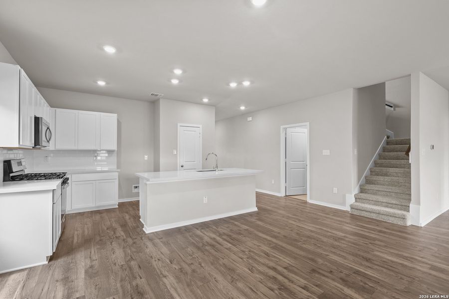Furnished interior view inside a new home in Summerlin, San Antonio (Image 14).