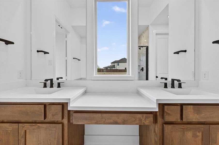 Furnished interior view inside a new home in Mosaic, Celina (Image 12).