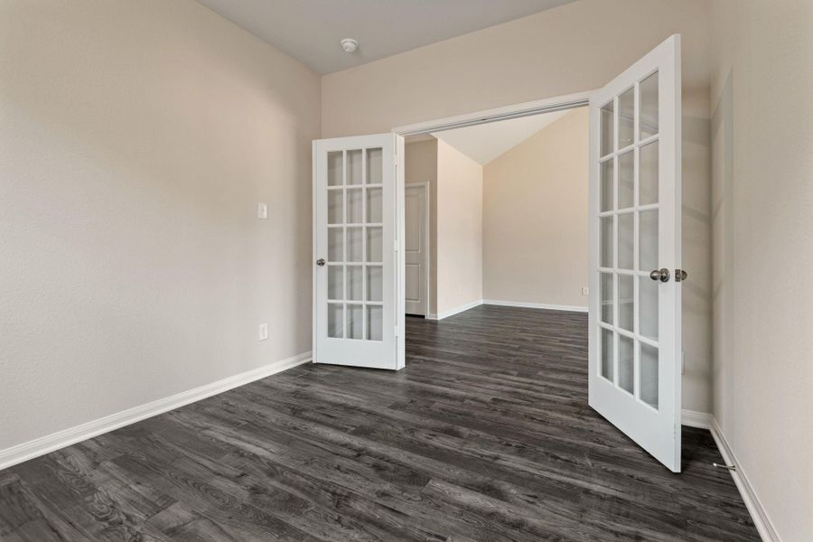 Spacious, unfurnished interior of a new home in Trails at Cochran Ranch, Waller (Image 19). Spacious, unfurnished interior of a new home in Trails at Cochran Ranch, Waller (Image 19).