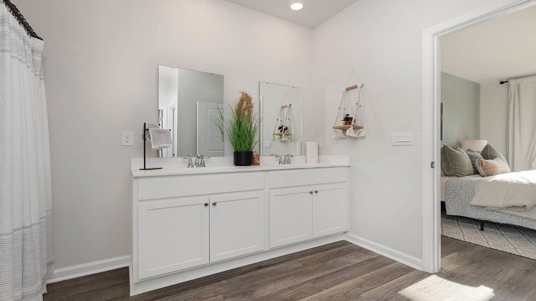 Furnished interior view inside a new home in Auberon Woods, Conway (Image 14).