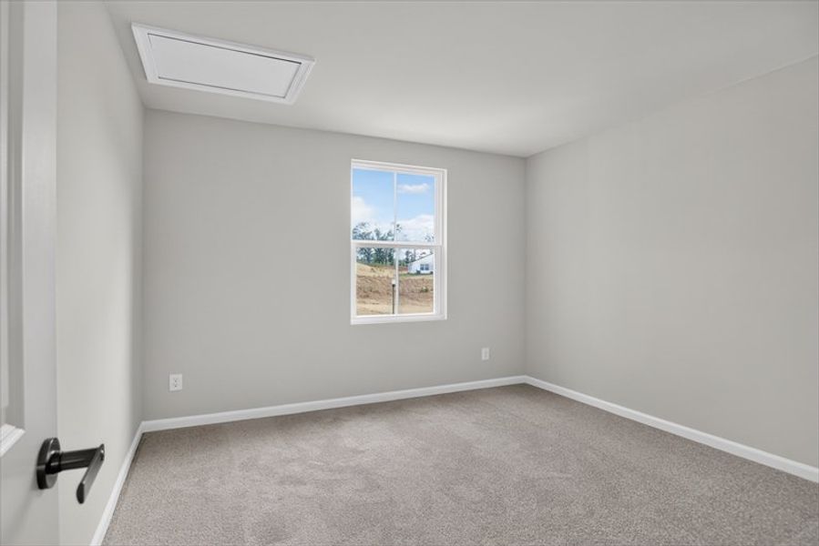Spacious, unfurnished interior of a new home in Everly, Spartanburg (Image 28).