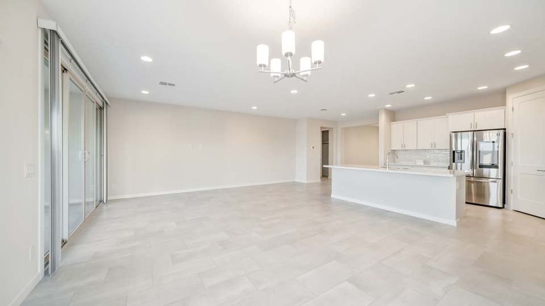 Representative unfurnished interior of a home built from the Harmony by Costa Verde Homes in Retreat at Mountain View Ranch, Casa Grande (Image 13).